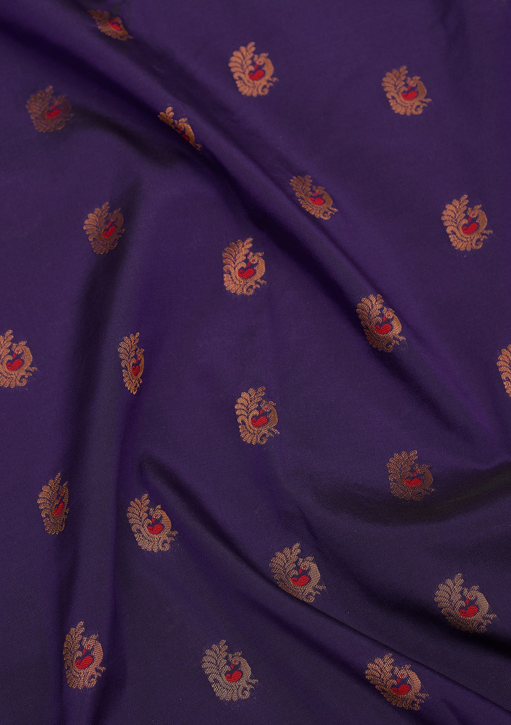 Royal Blue Zariwork Pure Silk Saree