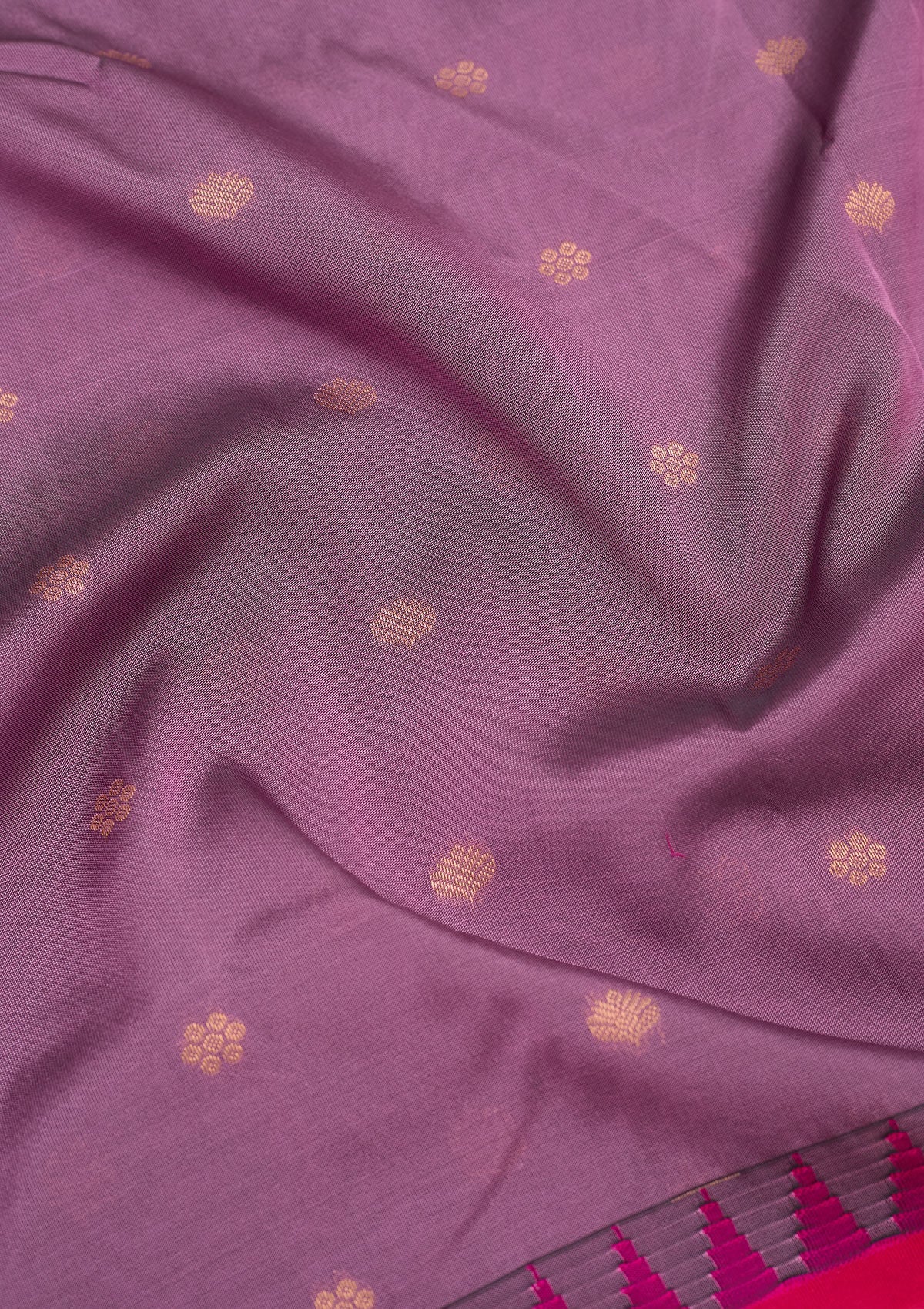 Lavender Zariwork Pure Silk Saree
