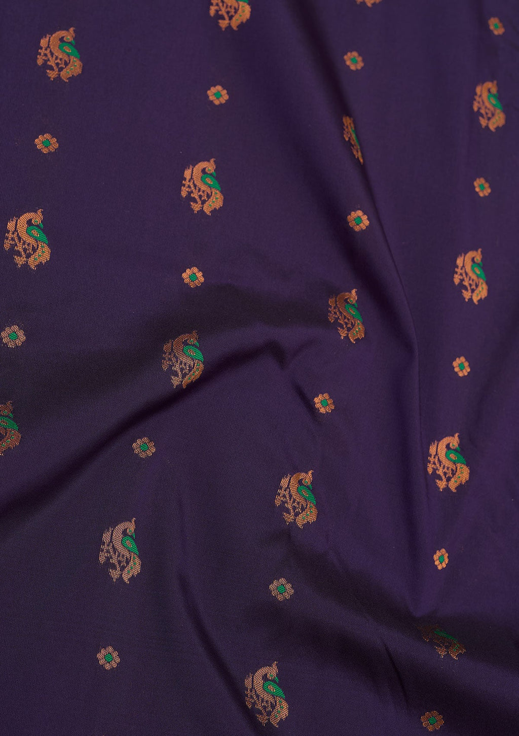Royal Blue Zariwork Pure Silk Saree