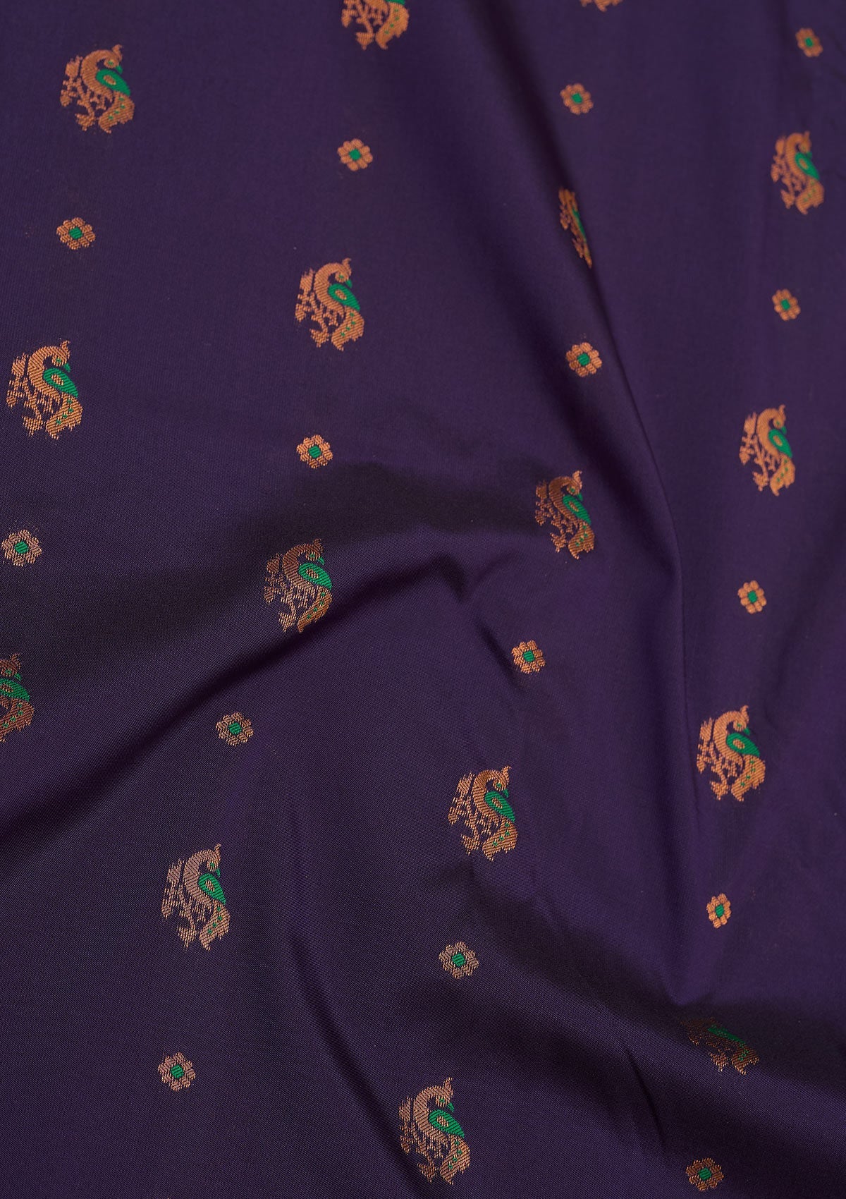 Royal Blue Zariwork Pure Silk Saree