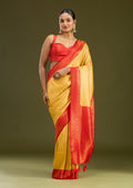 Gold Zariwork (Gold) Silk Saree