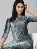 Women's Teal T-Shirt & Trouser Co-Ords