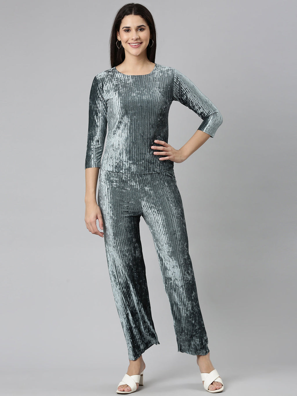 Women's Teal T-Shirt & Trouser Co-Ords