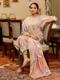 Pista Green Stonework Tissue Readymade Salwar Suit