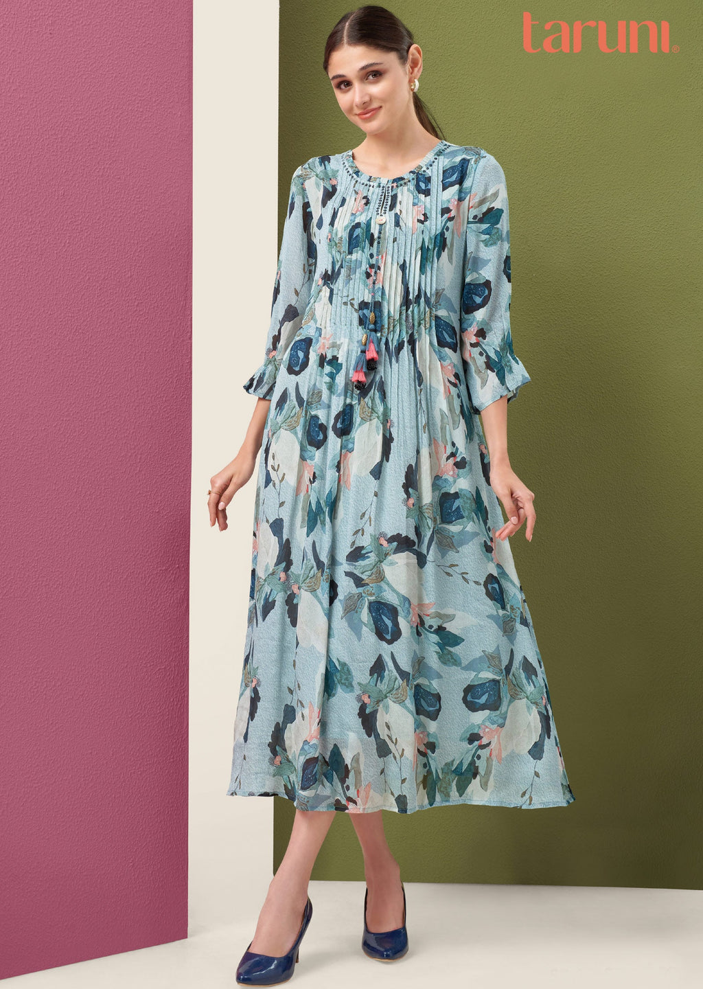 Light Grey Chinnon Midi Dress