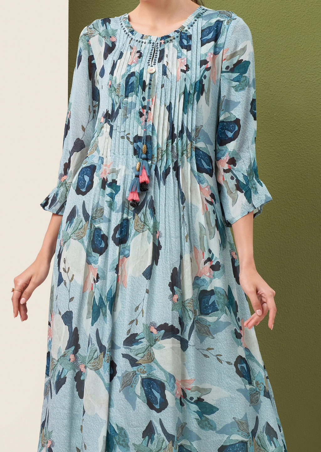 Light Grey Chinnon Midi Dress