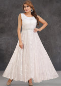Off White Brasso Long Dress