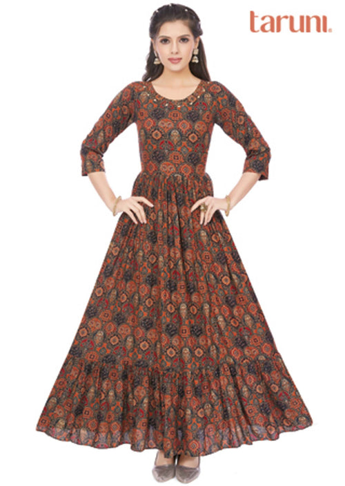 Black Reyon Long Dress