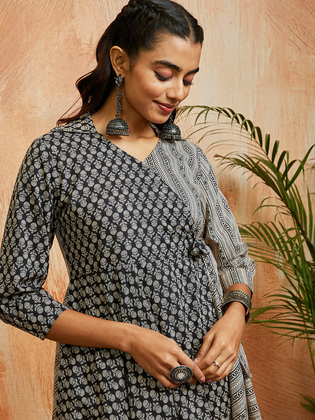 Women's Black Co Ords Set