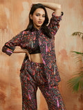 Women's Black Co Ords Set