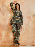 Women's Black Co Ords Set