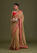 Gold Gotapatti Georgette Saree