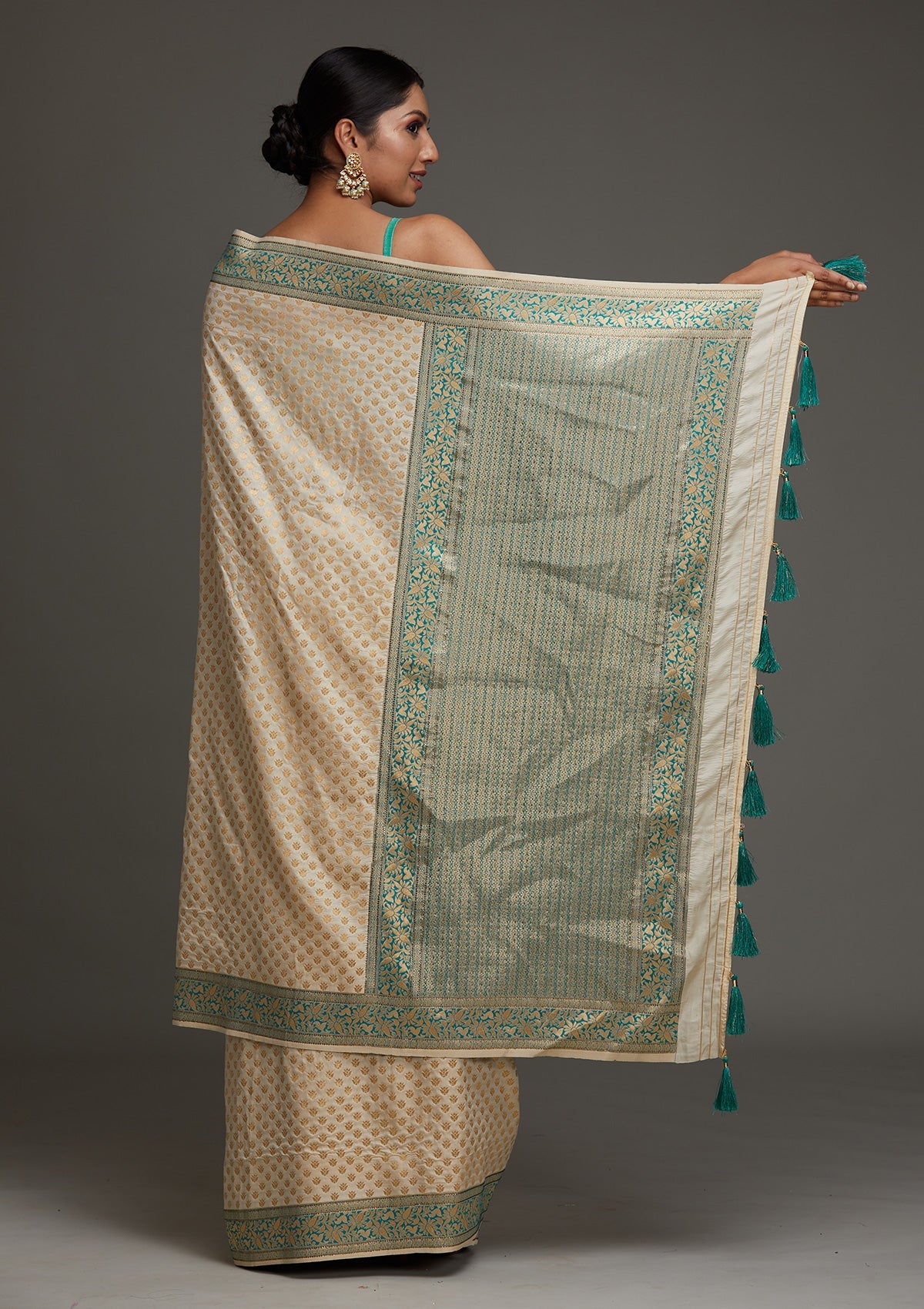 Gold Zariwork Banarasi Saree