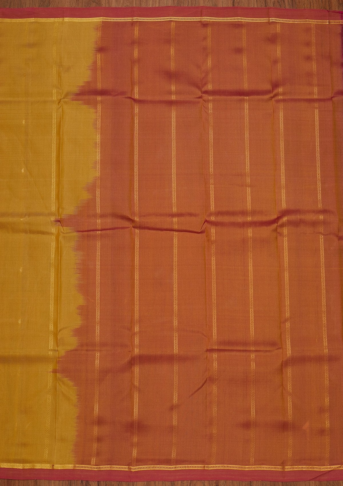 Gold Zariwork Pure Silk Saree