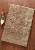 Gold Zariwork Shimmer Designer Saree