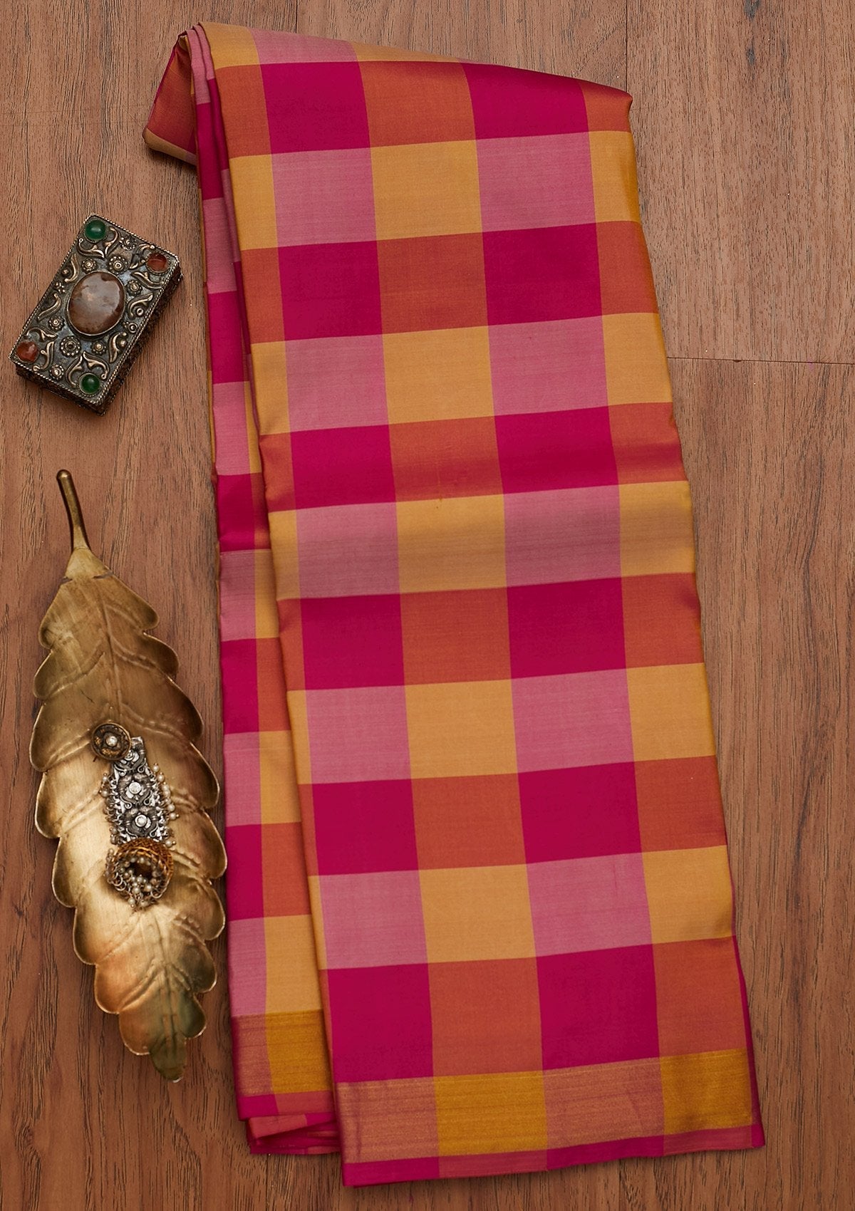 Multi Zariwork Pure Silk Saree