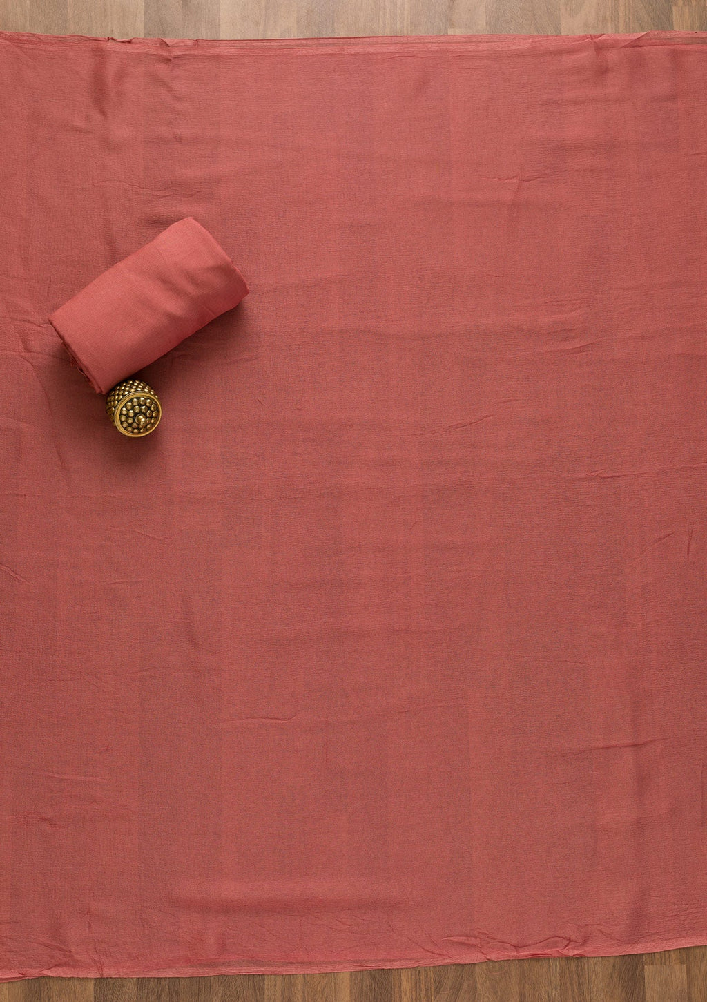 Onion Pink Swarovski Semi Crepe Unstitched Salwar Suit