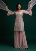 Pink Gotapatti Georgette Designer Salwar Suit