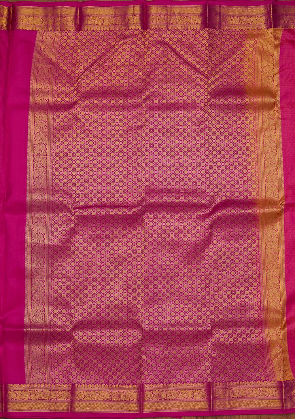 Pink Zariwork Pure Silk Saree