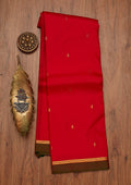Red Zariwork Pure Silk Saree